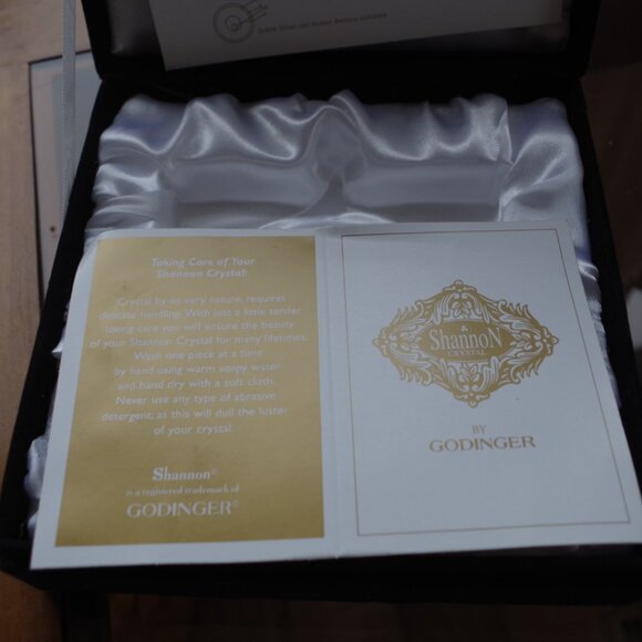 Shannon Crystal Table Clock - Picture 8 of 10